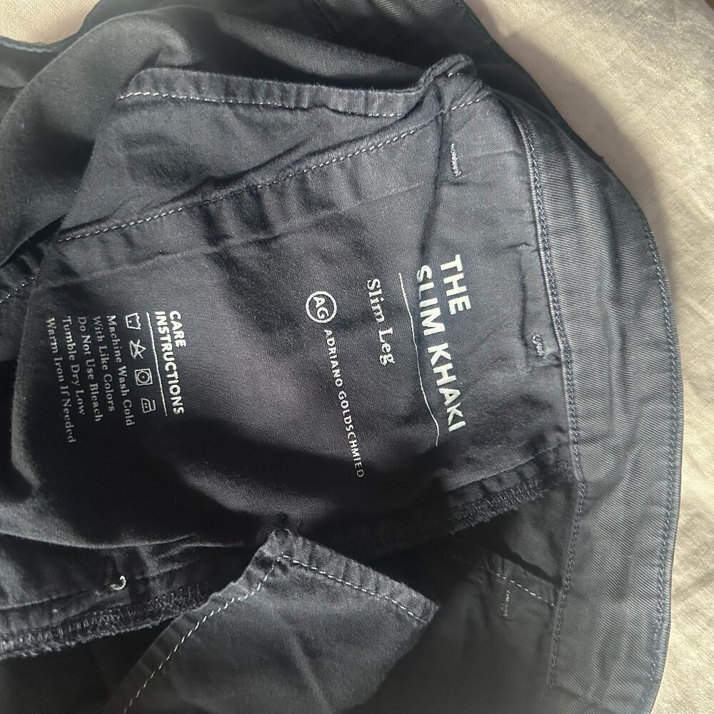 AG - Navy Khaki Slim Fit Pant  30R